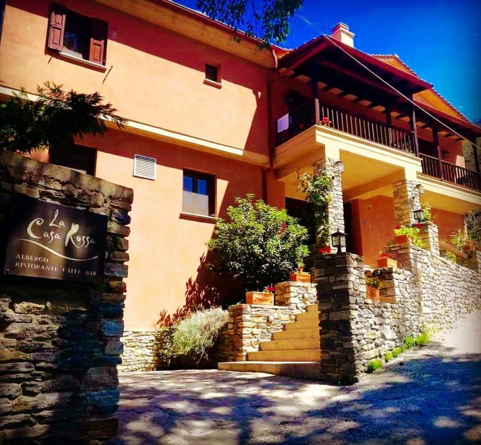 Hotel La Casa Rossa Prínos Exterior foto